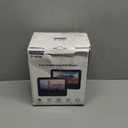 FANGOR 7.5 Inch Dual Portable DVD Player for Car, Car DVD Player Dual Screen Play a Same or Two Different Movies with Headrest Strap, Support Last Memory, AV Out/in, USB/SD Card, All Regions