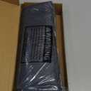 Pieviev Silicone Cat Litter Trapping Mat, 34''x22'' Large Cat Litter Mat, Easy to Clean & Soft on Kitty Paws, Waterproof Kitty Litter Pads for Indoor Cats, Dark Grey