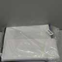 Over Door Organizer with 5 Large Pockets, Heavy Duty Hanging Organizer Storage, Closet Bathroom Nursery Bedroom Dorm, Toys Cosmetics Sundries and Baby Essentials, White