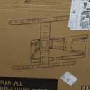 monTEK Ultra Slim TV Wall Mount for 43-90 Inch TVs | 1.1" Thin Low Profile Full Motion Bracket | Dual Swivel Articulating Arms with Tilt | Max VESA 600x400mm | Holds 132lbs | Fits 16"/18" Studs