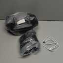 COMFIER 4D Neck Massager for Pain Relief Deep Tissue,Hands-Free Massager for Neck and Shoulder Pain, Wireless Back Massager with Storage Bag, Gift for Mom Dad Women Men (Charcoal)