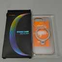 TORRAS for iPhone 16 Pro Max Case Clear with Stand, [Fit for MagSafe][Shockproof Military Grade Protection] Slim Magnetic Phone Case for iPhone 16 Pro Max 6.9" 2024