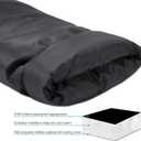 Outdoor Faucet Covers for Winter Freeze Protection,25.2"X14" Hose Bib Covers for Winter,Reusable Thicker Waterproof Insulated Spigot Cover Black