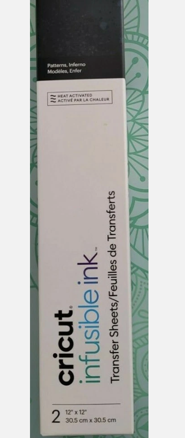 Cricut Infusible Ink Transfer Sheet Patterns, Inferno (2 ct)