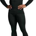ATHLIO Men's UPF 50+ Long Sleeve Compression Shirts, Water Sports Rash Guard Base Layer, Athletic Workout Shirt (X-Large, 3pack Black/ Black/ Black)