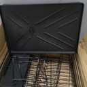 2 Tier Dish Drying Rack, Large Extendable Dish Racks for Kitchen Counter , Dishrack with Drainboard, 2-in-1 Anti-Rust Stainless Steel Dish Drainer with Utensil Holder (Black, double of Dish Rack), double-tier dish rack 16.7"w X14.8"H 12.8"-20.8"I