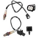 HQPASFY 2Pcs Oxygen Sensors 234-5113 234-4575 Upstream & Downstream Oxygen O2 Sensor Compatible with 2012-2014 Ford Focus 2.0L, 2013-2015 Ford Fusion 1.6L, 2015 Lincoln MKC 2.3L