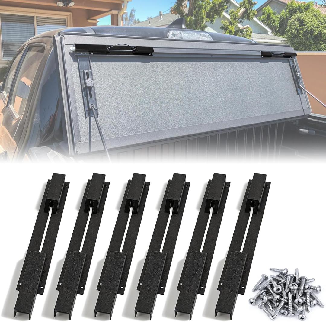 6-Pack Tonneau Bed Cover Latch Replacement Parts for BakFlip, Replacement Tonneau Cover Parts for BakFlip, Easy Install