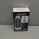 Portable Bidet for Travel, VITCOCO Rechargeable Electric Travel Bidet Sprayer with Adaptor, Waterproof High Pressure Handheld Bidet for Women Men Baby Cleaning (Black)