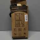 Mesh Screen with Magnetic Closure-Keeps Bugs Out Let Breeze in, Heavy Duty - Pet and Kid Friendly, Works with Front, Sliding Doors (38 x 82 Inch) (Black)