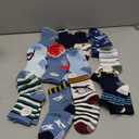 ANTSANG Baby Boys Grips Socks Kids Toddlers Infants Non Slip/Anti Skid Crew Cotton Socks