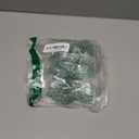 AAGUT 1.5" Stem Casters, Screwed Bolt 5/16" x 18 x 1, Swivel Caster with Brake Lock No Noise Castors,Set of 4