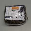 Chair Covers, Stretch Kitchen Dining Room Chair Covers Set of 6, Removable Washable Dining Chair Slipcovers for Home, Hotel, Banquet (Hemp Coffee Pattern)