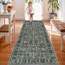 Washable Hallway Runner Rug 3x8: 8ft Runners for Kitchen Entry Non Slip