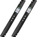 GICOOL 131-4547-03 Mulching Blades, 22 Inch Deck Mower Blades for Toro Recycler, Replaces OEM 108-9764-03 104-8697-03, Fits Toro 22" Deck Mowers 20016 20332 20071 20330C 20065 21465 and More, 2 Pack