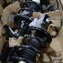 KAX Front Struts Complete Assembly For Element 2003 2004 2005 2006, Element Front Struts Quick Suspension Shocks with Coil Spring Assemblies, 172136L 172135R Full set of 2 SAA127