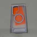 TORRAS Strong Magnetic & Seamless Stand for Samsung Galaxy S25 Ultra Case, Fit for MagSafe, Mil-Grade Drop Protection, Kickstand for Samsung Galaxy S25 Ultra Case, Translucent Back/Silverblue Edge