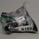 WODECASA Girls Kawaii Leg Warmers Knitted Flared Leg Sleeves Goth Crochet Baggy Cuff Ankle Heap Socks (One Size, Stripe: Black+grey)