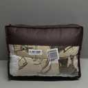 Comforter Set Twin Size, Pirate Vintage Skull Soft 2 Pcs Bedding for Kids and Adults, Nautical Sea Retro Comforter Set with Pillowcase, for Bedroom Bed Decor (Pirate Sailing Ship)