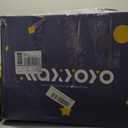 MAXYOYO Bean Bag Chair for Adults, Large 5 ft Bean Bag Chair with Foam Filling, Ultra Soft Fur Lazy Sofa for Living Room Bedroom, Machine Washable Cover (Black)