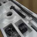 65 Inch Ceiling Fan No Light with Remote, Black Large Ceiling Fan Without Light with Quiet Reversible DC Motor, 6-Speeds, 8 Blades, Indoor/Outdoor Modern Ceiling Fans for Patios, Living Room, Garage