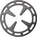 Ilsa Cast Iron Gas Stove Ring Reducer 4.75 Inch, Black, Small Pan for Small Cookware