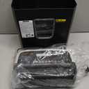 Bonsaii Paper Shredder for Home Use, 3.4 Gal Wastebasket, 6 Sheet Crosscut Paper Credit Cards, Staples, and Clips Shredder for Home Office Use, Portable Handle Design (C237-B New Version)