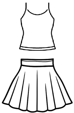 Women's Ruched Cami Crop Top Bodycon Skirt 2 Piece Outfits Dress XS