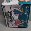 102pcs Kids Shopping Cart Trolley Play Set with Pretend Food and Accessories, Perfect for Ages 3+ Pretend Play and Role-Playing Games