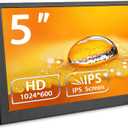 5inch WSVGA 1024 * 600 High Pixel Display 100% SRGB Without Touch Panel HDMI-Compatible Module for Raspberry pi 3/3B/3B+/4/4B Orange pi Banana pi MINI PC