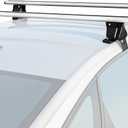 Upgraded Roof Rack Cross Bars,51" Universal Adjustable Aluminum Crossbars Compatible for Car SUV Without Any Types of Side Rails