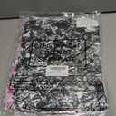 Cozypower 2 Pcs Unisex Distressed Dreadlock Beanie Hat Rasta Cap Winter Open Turban Dread Hair Wraps for Men Women(Black White and Pink,Classic)