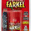 Spicy Farkel Dice Game - High Stakes Family Games & Travel Games Edition with Double Scores & Turn Steals - Games for Adults & Kids Ages 8+ Dice Set