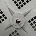 Good Pet Stuff Hidden Cat Litter Box Enclosure with Artificial Plant, Decorative Round Planter, Vented Carbon Charcoal Filter for Odor Control, Easy-to-Clean, Made in USA, Base Kit, Gray