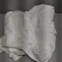 Premium Queen Size Bed Skirt by Comfort Beddings 100% Cotton Blend, 11" Drop Length, Split Corner, Tailored Fit, Elegant Pleated Style, White