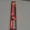 Saker Woodworking Scriber Marking Line Ruler, Adjustable Aluminum Alloy Sliding T-Square Ruler,Precision Line Drawing aid Ruler with Angle Adjustment Scale