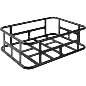 Retrospec EverythingBin Heavy-Duty Steel eBike Rear Basket with Water-Resistant Liner - Large Capacity Cargo Carrier for Electric Bikes (13x18x5.7), One Size