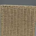 Newtay Set of 4 Woven Wicker Storage Baskets with Lids, Decorative Storage Boxes Lidded Rattan Organizer Bin Home Decor for Shelf, Coffee Table, Closet, Bathroom, Living Room(Paper Rope,Natural Color)