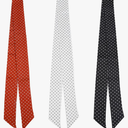 AIBFRID 3PCS Polka Dots Fashion Scarves for Women