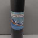 Songrey Non-Adhesive Drawer and Shelf Liner, Non Slip Cabinet Liners, Protect Kitchen Cupboard, Bathroom Drawers, Breathable, Thick Strong Grip mat (20IN x 20FT, Black)