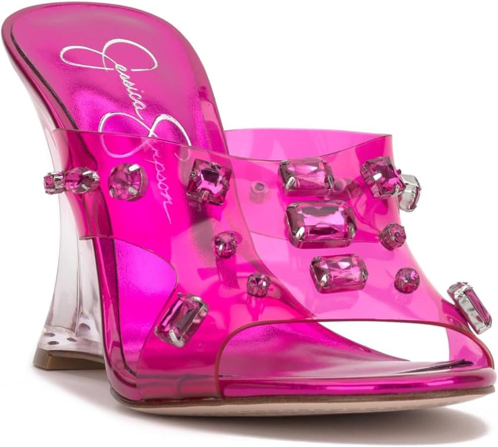 Jessica Simpson womens Ganisa (7, Bright Pink)