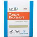 ForPro Professional Collection Senior Tongue Depressors, Large Wax Applicators, Wood Craft Sticks, 6 Senior Sized, Non-Sterile, 500-Count (Pack of 3)