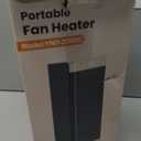 Space Heaters for Indoor Use, 1500W Electric Heater with Thermostat, 70 Oscillation, Remote Control, 3 Modes, 12H Timer, Portable Heater for Bedroom, Office, Home - Gold