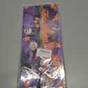 Fuutreo 68.9 ft Halloween Bulletin Board Border Decoration Happy Halloween Banner Pumpkin Ghost Skeleton Bat Wavy Curled Trim Bulletin Board Stickers for School Classroom Home Office Wall Party Decor