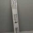 No Tools No Drill Cordless Roman Shades for Indoor Windows 100% Blackout, for Window Size 23" W 64" H White