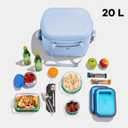 Hydro Flask Cooler Bag - Insulated Portable Soft Cooler - 20 L Capacity in Surf Blue