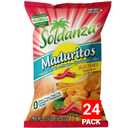 Soldanza Pepper Sweet Plantain Chips, 2.5 Ounce (Pack of 24)(BB-27Feb2026)