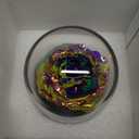 Valentines Day Rose Gifts for Her Women Birthday Gift Galaxy Glass Rose Forever Eternal Crystal Flowers Roses in Glass Dome with Butterfly Valentine Gifts for Women Daughter Mom Wife Girlfriend Purple