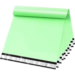 Famagic Poly Mailers 24x24 Inch 50pcs Shipping Bags Mint Green Shipping Envelopes Self Seal Mailers Bags Waterproof and Tear-Proof Packaging Bags