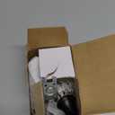 Crystal Dummy Door Knob Interior, Glass Dummy Door Knob for Closet Bifold Doors, 2 Pack, Oil Rubbed Bronze